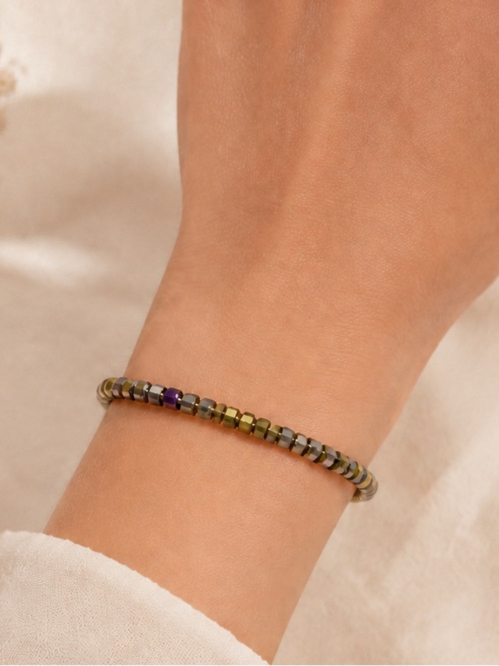 Handmade Multicolor Bead adjustable Bracelet - Women Jewelry